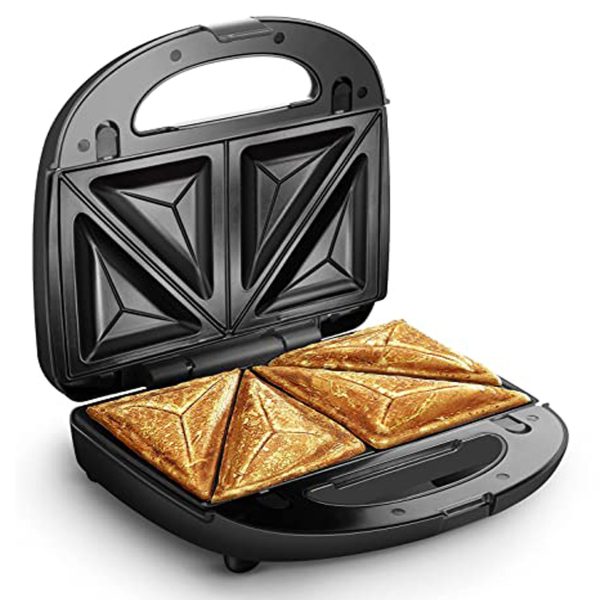 Philips 2-Slice Sandwich Maker – Portable, Non-Stick, Heat Indicator